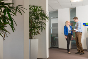Modernes und angenehmes Arbeitsumfeld