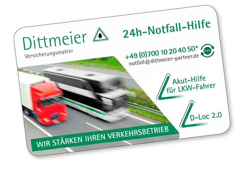 Krisenversicherung für LKW Fahrer