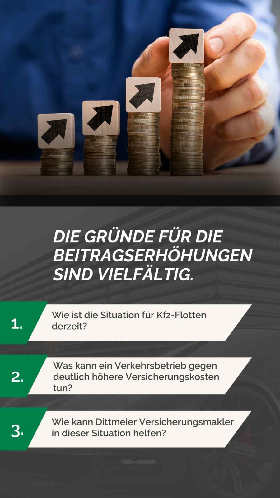 Beitragserhöhungen in der Kfz-Versicherung